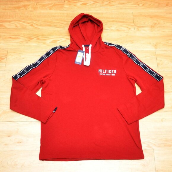 Tommy Hilfiger Men's Long Sleepwear Hooded Sleepwear BNWT - Picture 1 of 6